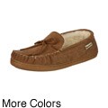 Bearpaw Men's Suede Moccasin Slippers