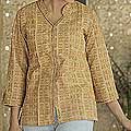 Rtu Cotton recommendation post Cotton 'Earthly Treasure' Tunic (India)