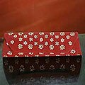 Silk 'Scarlet Fields' Clutch Bag (India)