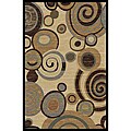 Soho Multi Abstract Rug (5'3 x 7'3)