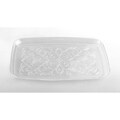 Clear Plastic Scrollware Food Trays (Case of 240)