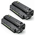 HP Q2613A Black Remanufactured Toner (Pack of 2)