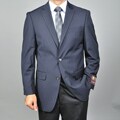 Giorgio Fiorelli Men's Navy Blue 2-button Blazer