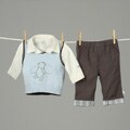 Disney 'Classic Pooh' Infant Boy 3-piece Sweater Set