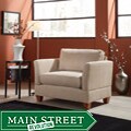 Simplicity Sofas 45-inch Microfiber Small Space Oversized Chair