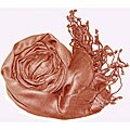 Peach Couture Rust Rayon from Bamboo Pashmina