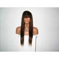Great literature on Auburn Haircubed 5 star Flow Dark Brown Full Lace Human Hair 22-inches Wig