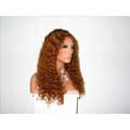 5 Star Flow Light Auburn Full Lace 18-inch Human Hair Wig