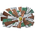 Free connected facts for abstract Art Slazo Ash Carl 'Celestial Ray' Abstract Metal Wall Art