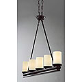 Indoor 5-light Mahogany Chandelier