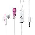 Luxury HTC Nexus One Pink Rhinestone Diamante Handsfree Earphone/ Earpiece