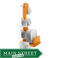 White Porcelain 12-Piece Espresso Set