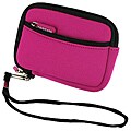 rooCASE SLV2 Hot Pink Neoprene Sleeve Case for Canon Digital Camera
