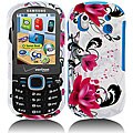 Samsung Intensity II Red Flower Snap-on Protective Case Cover