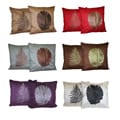 Banana or Fern Leaf Decorative Pillow