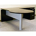 Mayline Eclipse P-top Desk