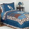 JoJo Designs Blue 4-piece Twin-size Comforter Set