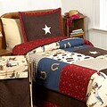 Wild West Cowboy 4-piece Twin-size Comforter Set