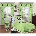 Amazing reviews on Awesome Cds Rowe Lime Peace Out 3-piece Girl's Full/ Queen-size Bedding Set