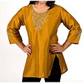 Women's Viscose Thread Embroidery Kurti/ Tunic (India)