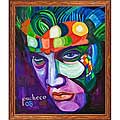 Ferdie Pacheco 'Elvis Presley' Framed Canvas Art