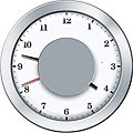 Round 10-inch Wall Clocks (Case of 20)