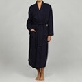 Women's Navy Organic Cotton Bathrobe