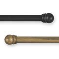Simply Elegant 28 to 50-inch Adjustable Curtain Rod Set