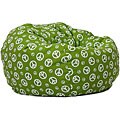 Bean Vending helpful reviews website BeanSack Peace Sign Green Bean Bag Chair