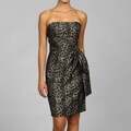 Maggy London Print Taffeta Dress