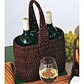 Abaca 2-wine Bottle Holders (Pack of 4)
