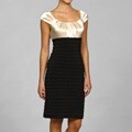 London Times Women's Charmeuse Dress