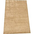 Indo Hand-loomed Beige Wool Rug (4' x 6')