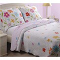 Growing Flowers Twin-size Quilt Set