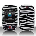 Samsung Smiley T359 Black White Zebra Protector Case