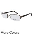 Reviews on rimless eyeglass frames Perry Ellies Men's PE261 Eyeglasses Frames