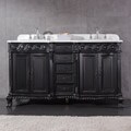 Tristan 60-inch Marble Double Vanity Sets