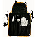 Barbecue 4-pc Apron Sets (Pack of 10)