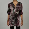 Free useful hints on Long Miraclesuit Violet & Claire Women's Printed V-neck Tunic