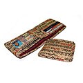 Cotton Sanskrit Script Wallet (India)