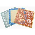 K& Company Confetti Birthday Silhouettes (Pack of 6)