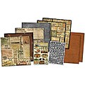 Karen Foster Sports News 12x12 Scrapbooking Page Kit