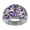 Sterling Silver Amethyst Ring