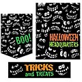 'Halloween Headquarters' 22-piece Sign Kit