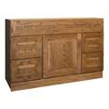 Amalfi Series 48x18-inch Vanity Base with Both-side Drawers