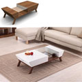 Kress Glass Insert Coffee Table