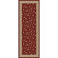 Empress Red Oriental Rug (2'7 x 7'3)