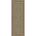 Empress Grey Oriental Rug (2'7 x 7'3)