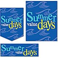 'Summer Value Days' 22-piece Retail Sign Kit