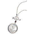 Free correlative guideline for silver bank map Silver Walking Liberty Half Dollar Garnet Pendant